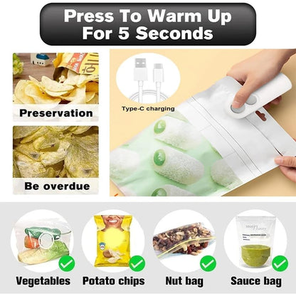🎁 2026 Upgraded Mini Bag Sealer