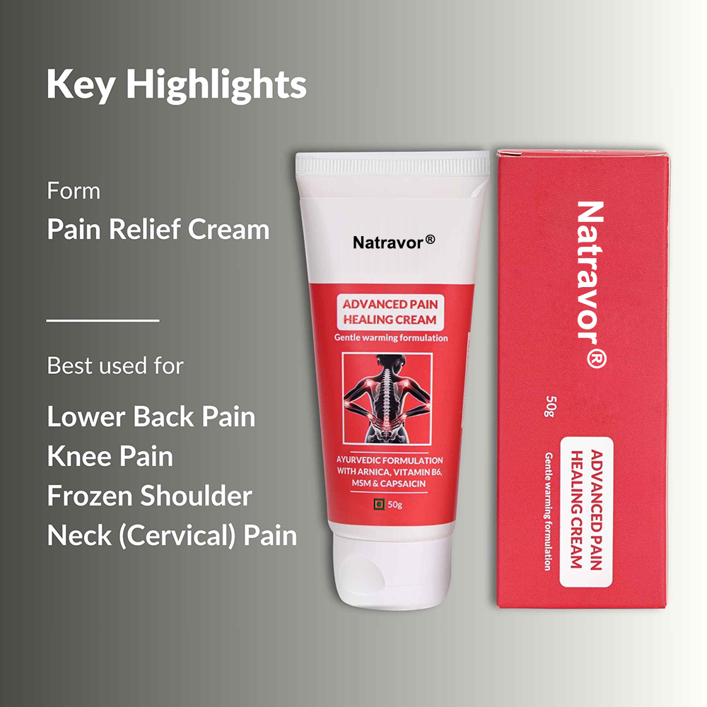 NATRAVOR® Pain Relief Cream Targeted Relief For Everyday Aches & Soreness