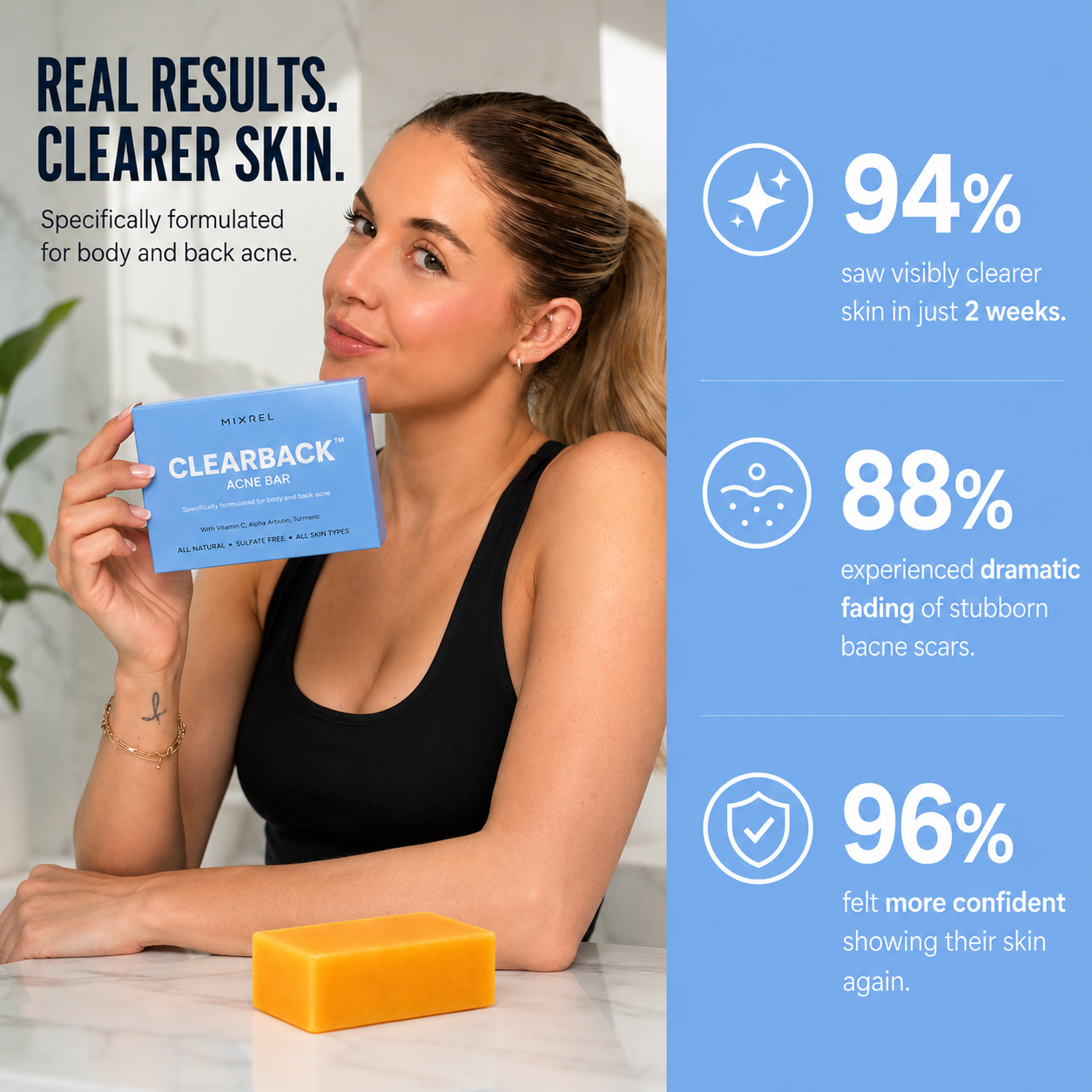 CLEARBACK™  ACNE BAR