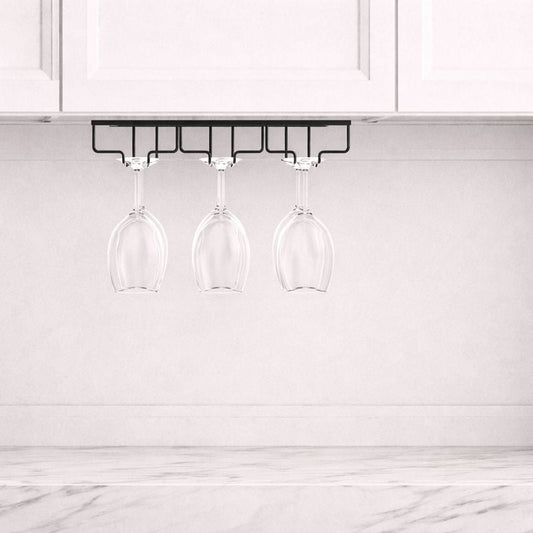 Under Cabinet Wine Glass Holder