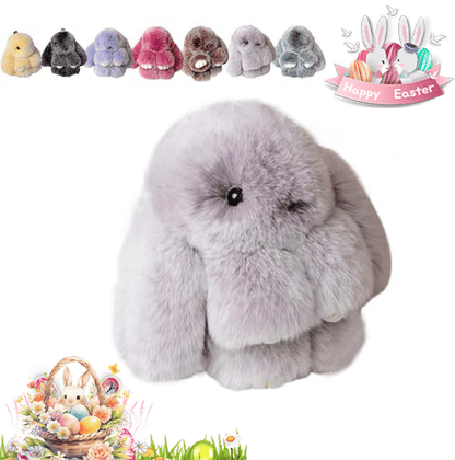 🐰Easter Cute Bunny Plush Keychain - Includes gift box, 🎁Easter Sweet Surprise