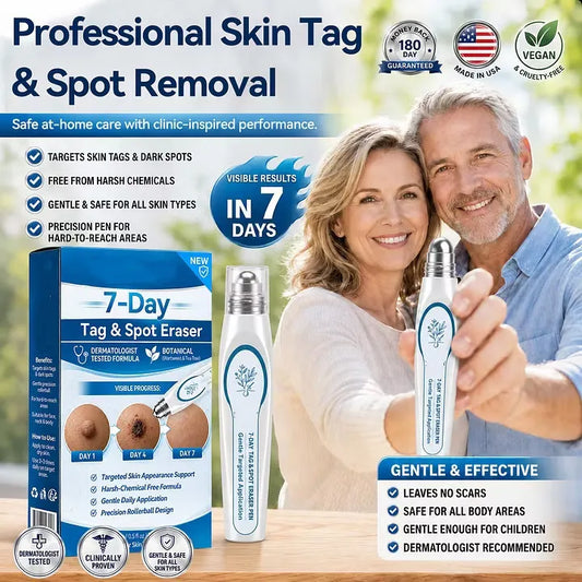 7-Day Skin Tag & Spot Eraser Painless & Scar-Free Advanced Imperfection Removal Rollerball Pen🍓
